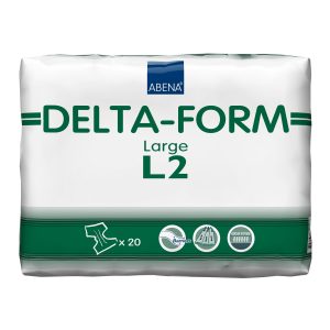 ABENA NORTH AMERICA Abena® Delta-Form L2 Incontinence Brief, Large 308863