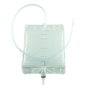 COLOPLAST Conveen® Urinary Leg Bag, Anti-Reflux Valve, Sterile Polyethylene, 1500 mL 05062