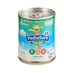 ABBOTT NUTRITION PediaSure® Grow & Gain with Fiber Therapeutic Nutrition, Vanilla, 8-ounce Can 67529