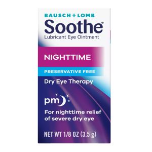 VALEANT PHARMACEUTICALS Bausch + Lomb Soothe® Lubricant Eye Ointment Nighttime Dry Eye Therapy 31011902239