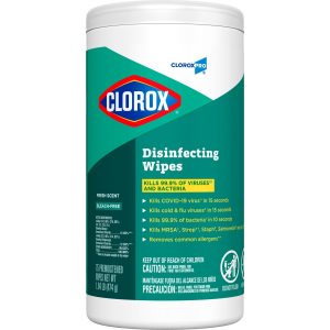 THE CLOROX COMPANY Clorox Pro™ Clorox® Disinfecting Wipes, Fresh Scent, 75 ct. 15949