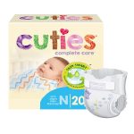 FIRST QUALITY PRODUCTS LLC Cuties® Complete Care Diapers, Newborn CDB000