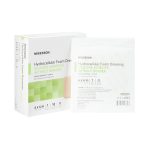 MCKESSON BRAND McKesson Silicone Gel Adhesive without Border Silicone Foam Dressing, 4 x 4 Inch 4863