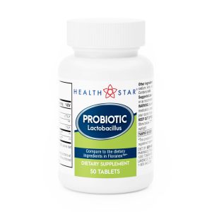 GERI-CARE Health*Star® Lactobacillus Probiotic Dietary Supplement Tablets 870-05-HST