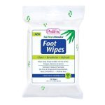 PediFix® Tea Tree Oil, Peppermint, Aloe and Vitamin E Ultimates® Foot Wipes P3370