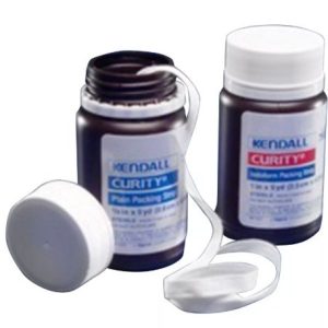 CARDINAL Curity™ Iodoform Wound Packing Strip, ¼ inch x 5 yard 7831