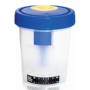MCKESSON BRAND McKesson Urine Specimen Container with Integrated Transfer Device, 120 mL 16-UCC4