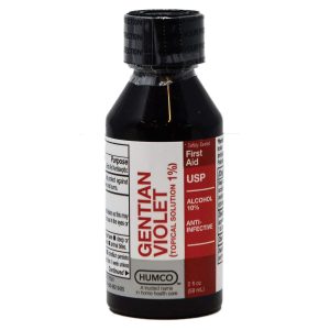 Humco Gentian Violet First Aid Antibiotic, 2-ounce Bottle 00395100392
