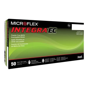 MICROFLEX MEDICAL Integra® EC Nitrile Extended Cuff Length Exam Glove, Medium, Blue N872
