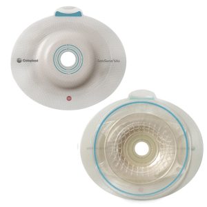 COLOPLAST SenSura® Mio Click Deep Convex Ostomy Barrier, 21 mm Stoma Opening, Red Match 16953