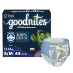 KIMBERLY CLARK GoodNites® Absorbent Underwear for Boys, Small / Medium 40531