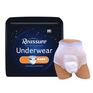 ATTENDS HEALTHCARE PRODUCTS Reassure® Full-Rise Overnight Absorbent Underwear, Heavy Absorbency, Extra Large REG-2128