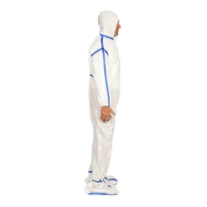 TrueCare Biomedix Cleanroom Coverall with Hood and Boot Covers TCBACV54ST-R