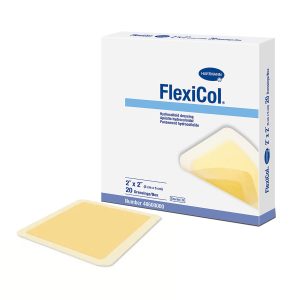 HARTMANN FlexiCol® Hydrocolloid Dressing, 2 x 2 Inch 48600000