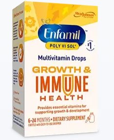 MEAD JOHNSON Poly·Vi·Sol® Vitamin A Pediatric Multivitamin Supplement 00087040203