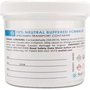STATLAB MEDICAL PRODUCTS StatLab Prefilled Formalin Container, 90 mL Fill in 180 mL NB0690
