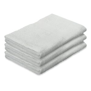 LEW JAN TEXTILE White Bath Towel, 20 x 40 Inch V11-204050