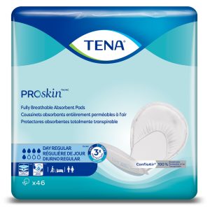 ESSITY HMS NORTH AMERICA INC Tena® Day Regular™ Fully Breathable Absorbent Incontinence Pad 62418