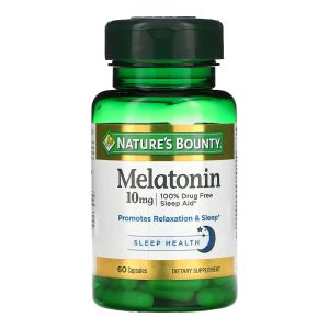 US NUTRITION Nature's Bounty® Melatonin 10 mg Capsules 07431219491