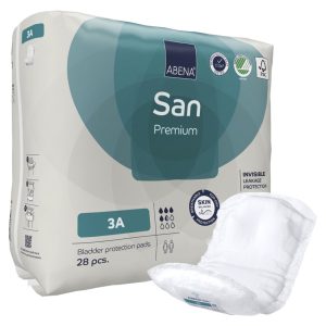 ABENA NORTH AMERICA Abena® San 3A Premium Bladder Protection Pads 1000021305