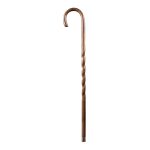MABIS HEALTHCARE Brazos™ Twisted Oak Traditional Handcrafted Walking Cane, 37-Inch 502-3000-0246