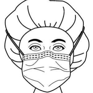 ASPEN SURGICAL PRODUCTS Precept® Foam Fog Shield® Surgical Mask, Green Diamond 65-3320