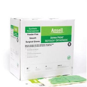 ANSELL Gammex® Non-Latex PI Ortho Polyisoprene Surgical Glove, Size 9, Light Green 20686590
