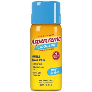 AVENTIS PHARMACEUTICALS Aspercreme® Max Lidocaine Topical Pain Relief, 4-ounce Spray 04116705835