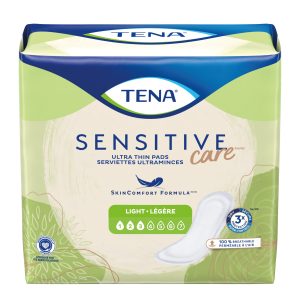 ESSITY HMS NORTH AMERICA INC Tena Sensitive Care™ Ultra Thin Light Regular Bladder Control Pad, 9-Inch Length 54358