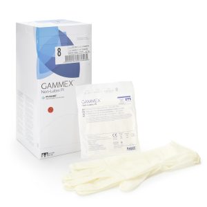 ANSELL Gammex® Non-Latex PI Polyisoprene Surgical Glove, Size 8, White 20685780