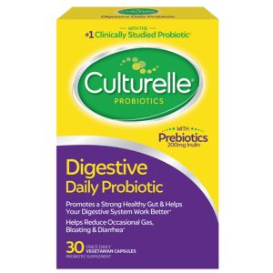 I-HEALTH INC Culturelle® Digestive Daily Probiotic Capsules, 30 Capsules 049100400129