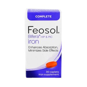 MEDA CONSUMER HEALTHCARE Feosol® Bifera® HIP and PIC Iron / PIC / HIP Mineral Supplement 34601709530