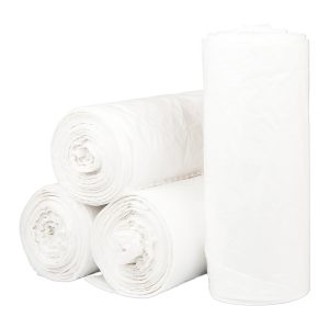 MCKESSON BRAND McKesson Extra Heavy Duty Trash Can Liner, White, 60-gallon Capacity WSL3858XHW-2