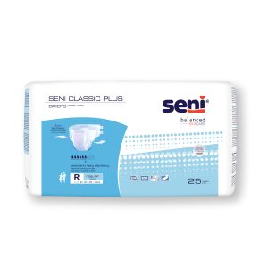 TZMO USA INC Seni® Classic Plus Moderate to Heavy Absorbency Incontinence Brief, Regular S-RE25-BC2