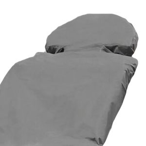 TAYLOR HEALTHCARE PRODUCTS SureFit™E Force Grey Fitted Stretcher Sheet, 36 x 88 Inch 92-EFORCE-V