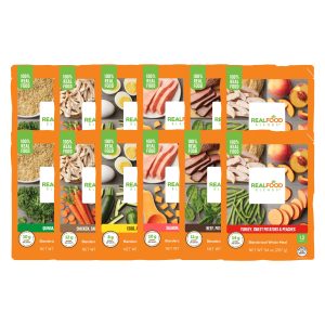 NUTRITIONALS MEDICINALS Real Food Blends™ Variety Pack Pureed Food Blend for Tube Feed, 9.4-ounce pouch 176991
