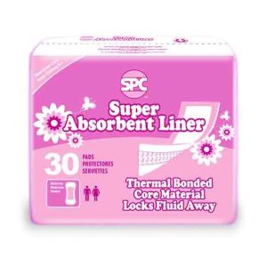 SIGMA SUPPLY & DISTRIBUTION INC SPC™ Super Absorbent Liner, 4 x 11 Inch SPC82190