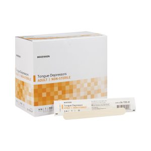MCKESSON BRAND McKesson Tongue Depressor, Wood, 6 Inch 24-705-W