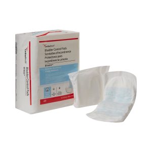 CARDINAL Sure Care™ Bladder Control Pads, Moderate Absorbency, 4 x 9.75 Inch 1100B