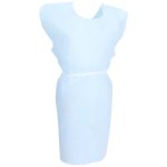 MCKESSON BRAND McKesson Patient Exam Gown, One Size Fits Most, Blue 18-10847