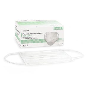 MCKESSON BRAND McKesson ASTM Level 1 Medical Face Masks, White 91-2103