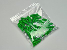 ELKAY PLASTICS Clear Line Zip Closure Bag F20305