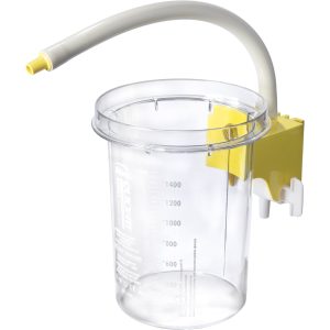 BEMIS HEALTHCARE Quick-Fit™ Outer Suction Canister without Lid, 1500 mL 1500SC 01