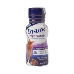 ABBOTT NUTRITION Ensure® High Protein Therapeutic Nutrition, Chocolate, 8-ounce bottle 64134