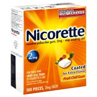 HALEON US SERVICES INC Nicorette Stop Smoking Aid Gum 2 mg Fruit Chill 00135024102
