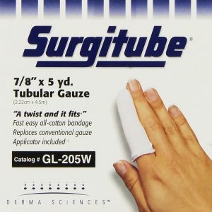GENTELL Surgitube® Tubular Retainer Dressing, Size 2, 7/8 Inch x 5 Yard GL205W
