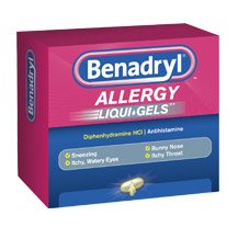 J & J SALES Benadryl® Diphenhydramine Allergy Relief 00501200124
