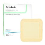 SION BRANDS LLC DermaLevin® Adhesive with Border Foam Dressing, 6 x 6 Inch 00285E