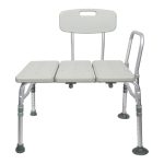 MCKESSON BRAND McKesson Aluminum Transfer Bench with Reversible Back 146-RTL12031KDR