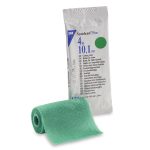 SOLVENTUM CORPORATION 3M™ Scotchcast™ Plus Green Cast Tape, 4 Inch x 4 Yard 82004G
